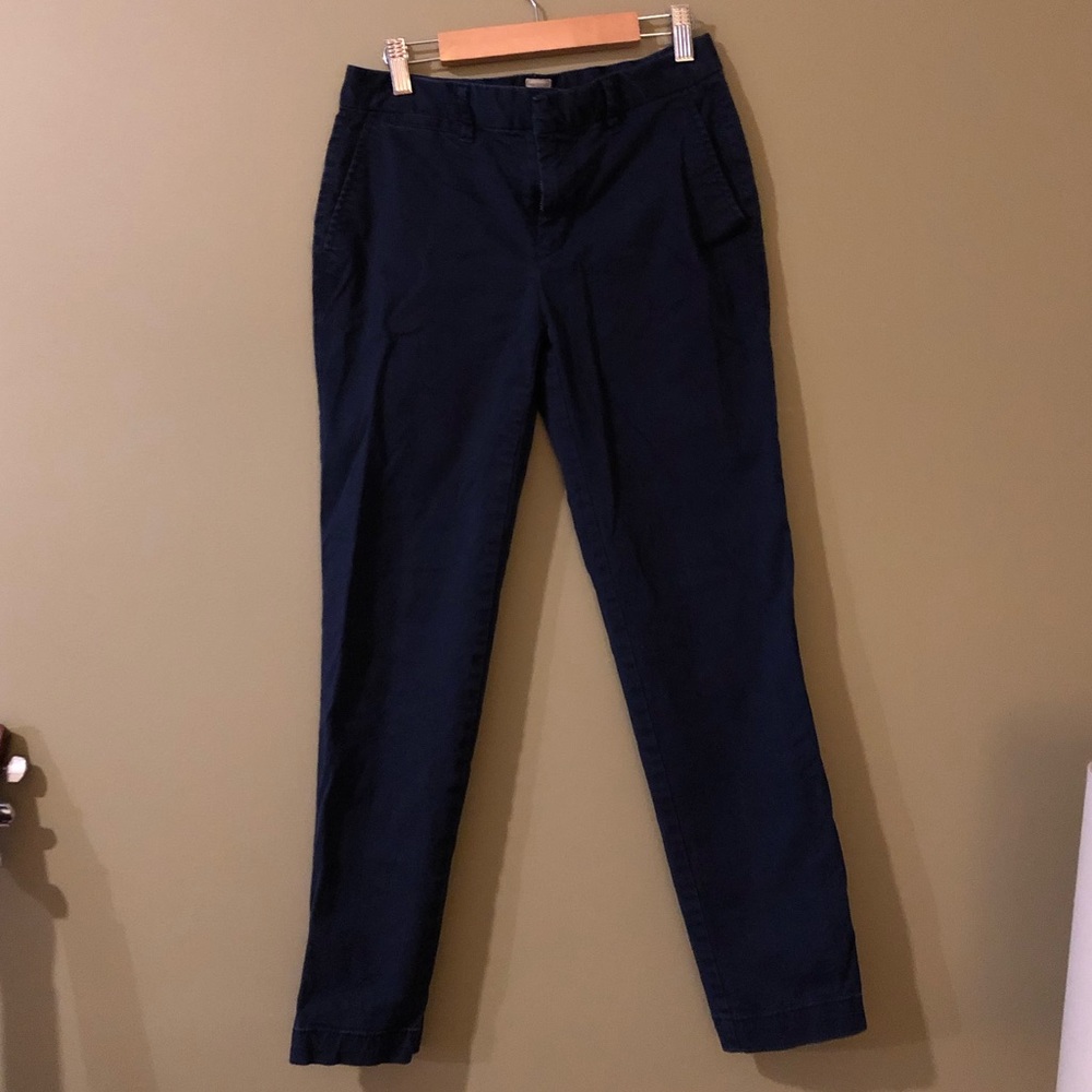 Navy GAP Slim City Crop - 00